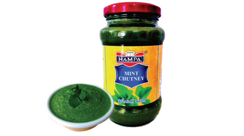 Hampa Mint Chutney, Packaging Type: Jar, Packaging Size: 500g