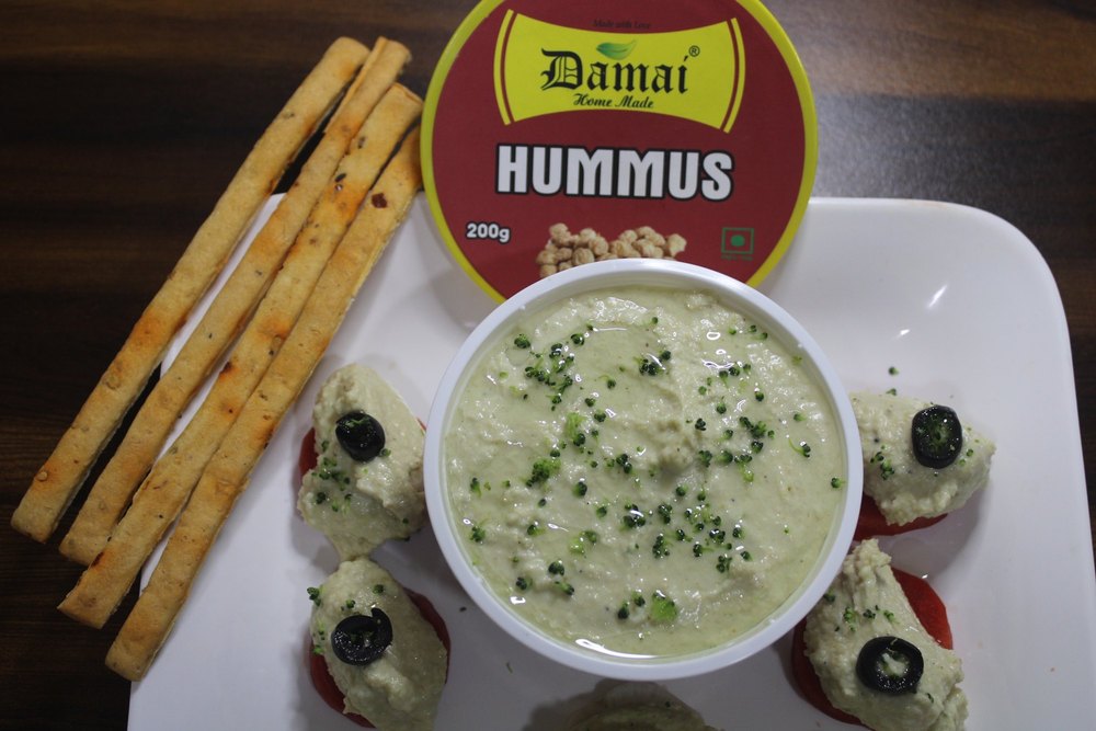 DAMAI Hummus Dip, Packaging Size: 200GM