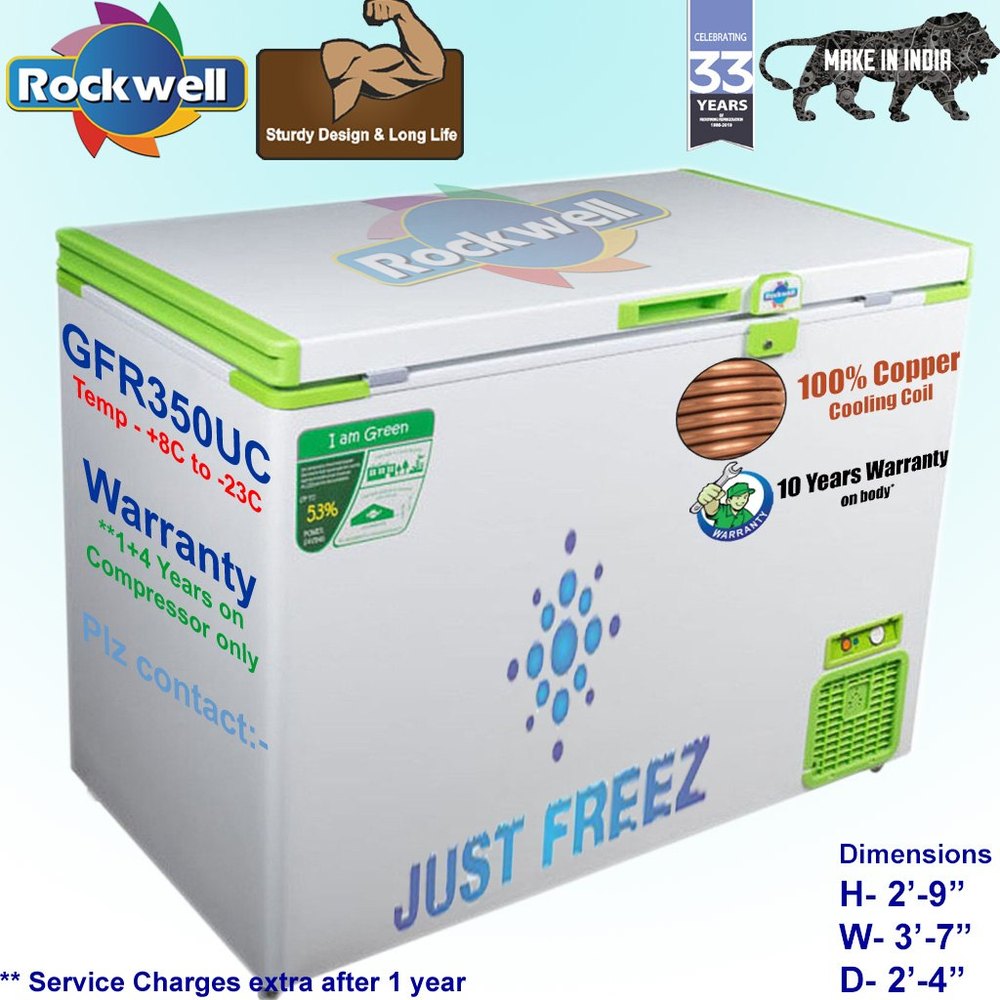 350 L Rockwell Green Freezer