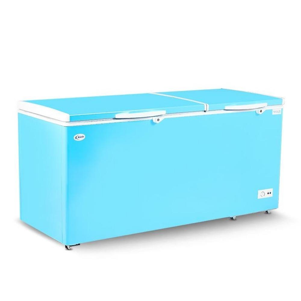 Kieis Combi Double Lid Hard Top Freezer Cum Chillers, Capacity: 375 Ltrs, Refrigerant Used: R134A