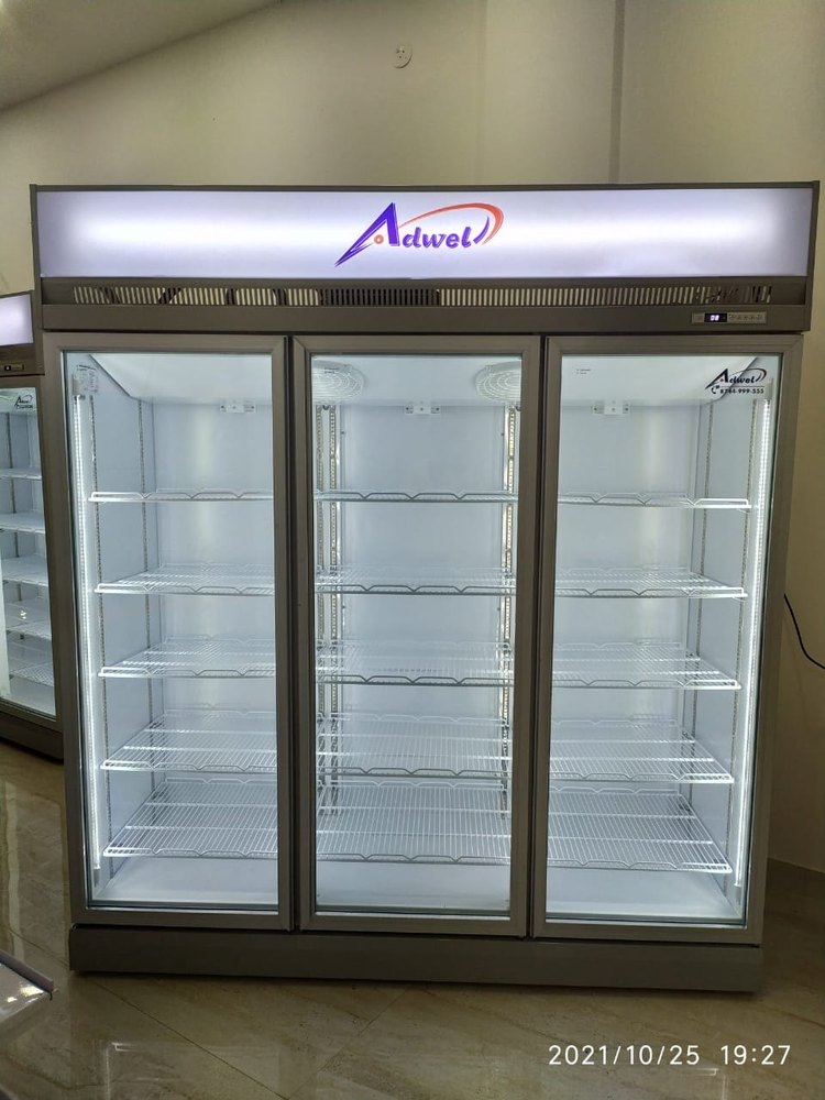 ADWEL Vertical Glass Door Chiller, 1880x750x2095mm, Refrigerant Used: R134a