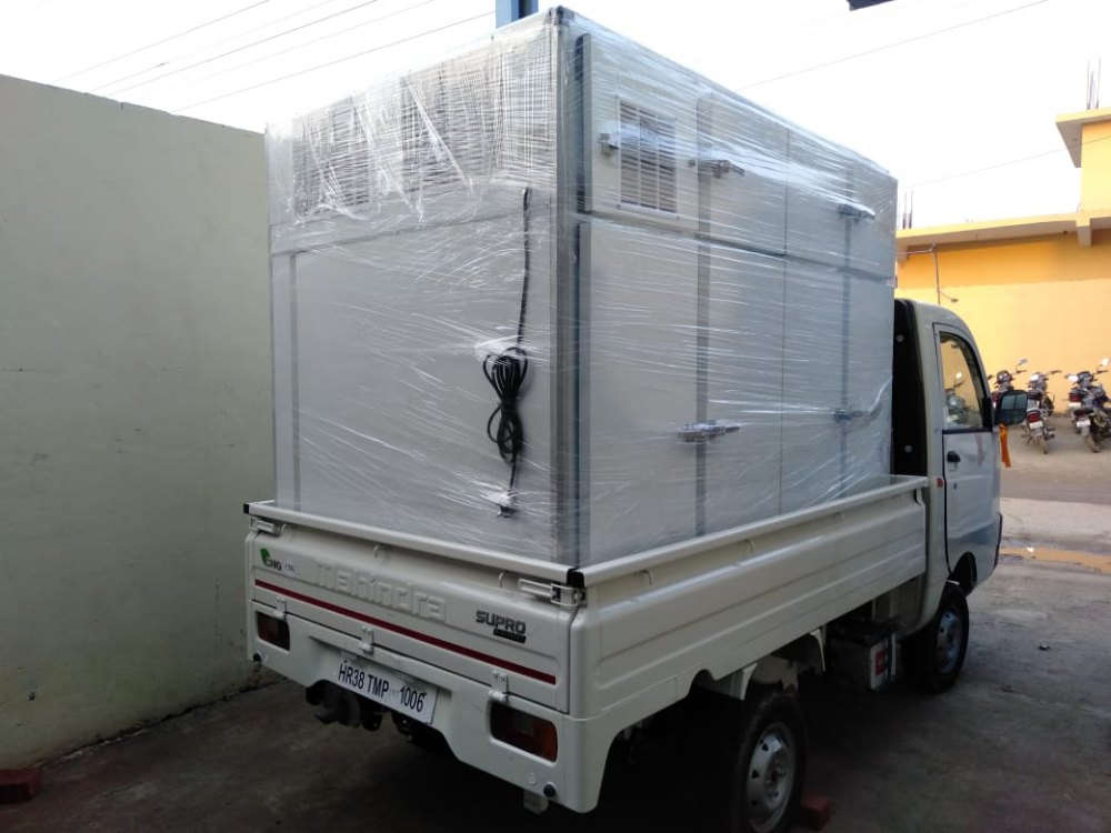 Metal TDU Freezer Transport Delivery Unit 34 Crate & 36 Crate, Capacity: 1500 L Approx, -28 Deg. C