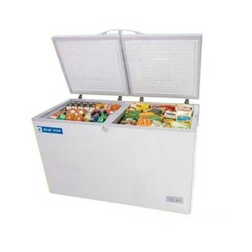 White Blue Star CHFK300A Cooler Cum Deep Freezer, Warranty: 1 Year