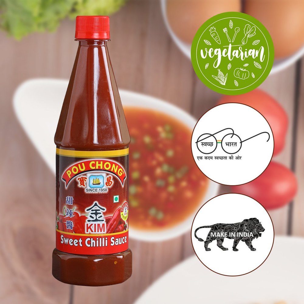 Pouchong Sweet Chilli Sauce ( 700 Gm ), Packaging Type: Bottle img