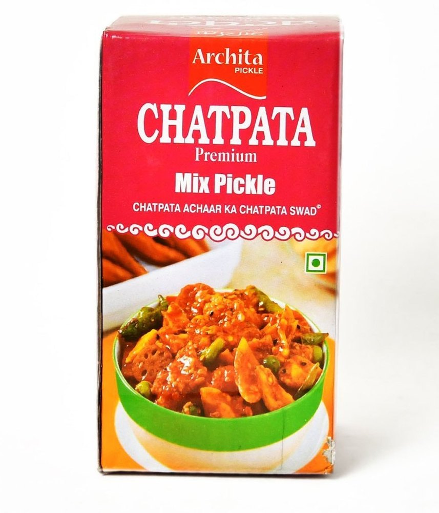 Archita Mix Veg. Chatpata Mixed Pickle, Packaging Size: 200gm, Packaging Type: Jar