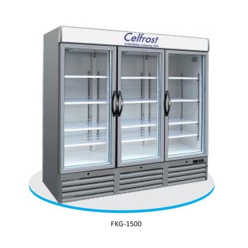 celfrost Upright Chiller, Number of Doors: 3, Refrigerant Used: Commercial