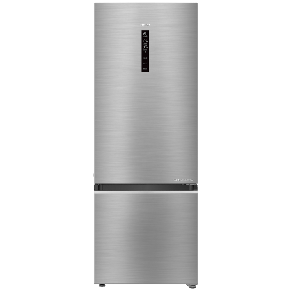 Silver Auto Haier Refrigerator, Double Door