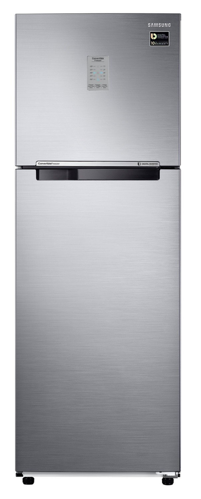 Silver Samsung 275L Frost Free Double Door Refrigerator