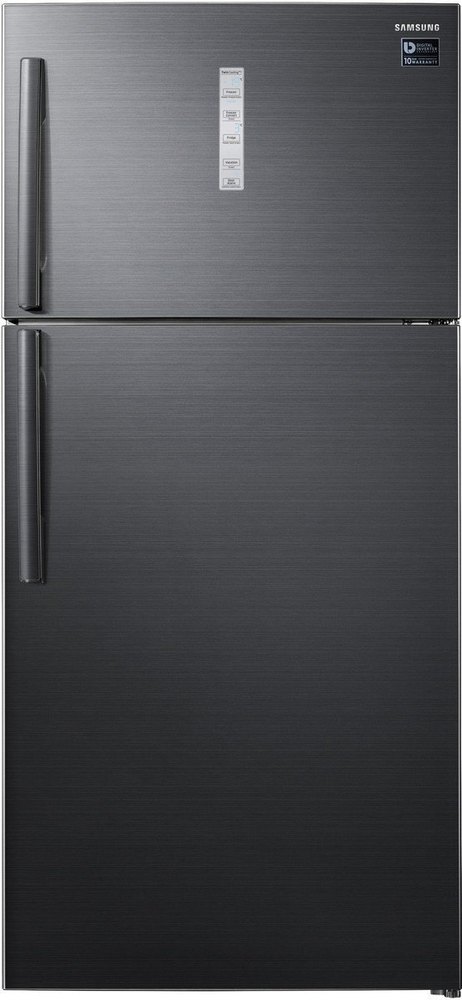 Dark Grey Samsung 670 L 2 Star Frost Free Double Door Refrigerator