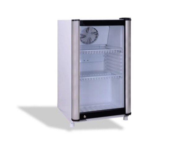 Elanpro White Table Top Visi Cooler 105 L Capacity