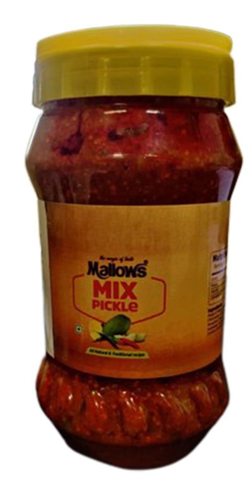 Spicy Mallows 500 Gram Mix Pickle, Packaging Type: Plastic Jar