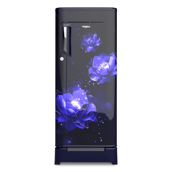 Whirlpool Icemagic Pro 245L Single Door Refrigerator , 3 Star , Sapphire Hibiscus