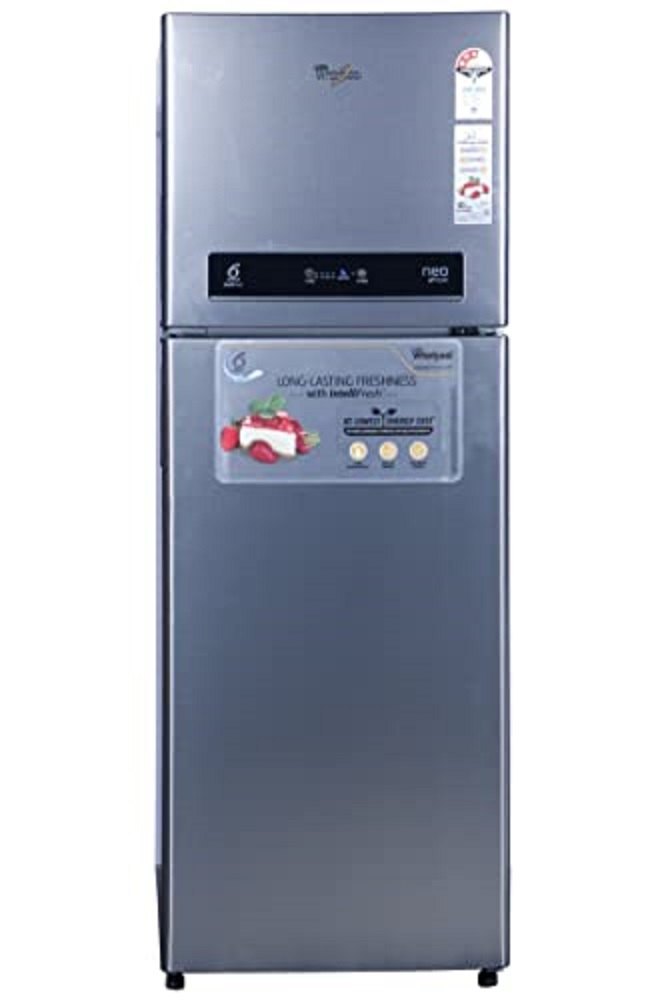 Sky Blue Whirlpool 360 L Double Door Refrigerator