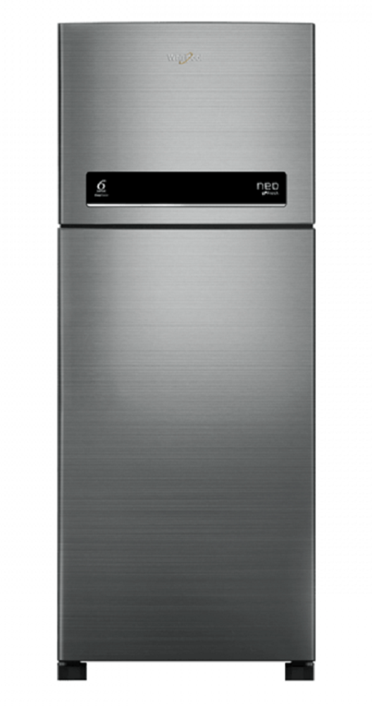 2 Star Gray 292L Whirlpool Neofresh Double Door Refrigerator