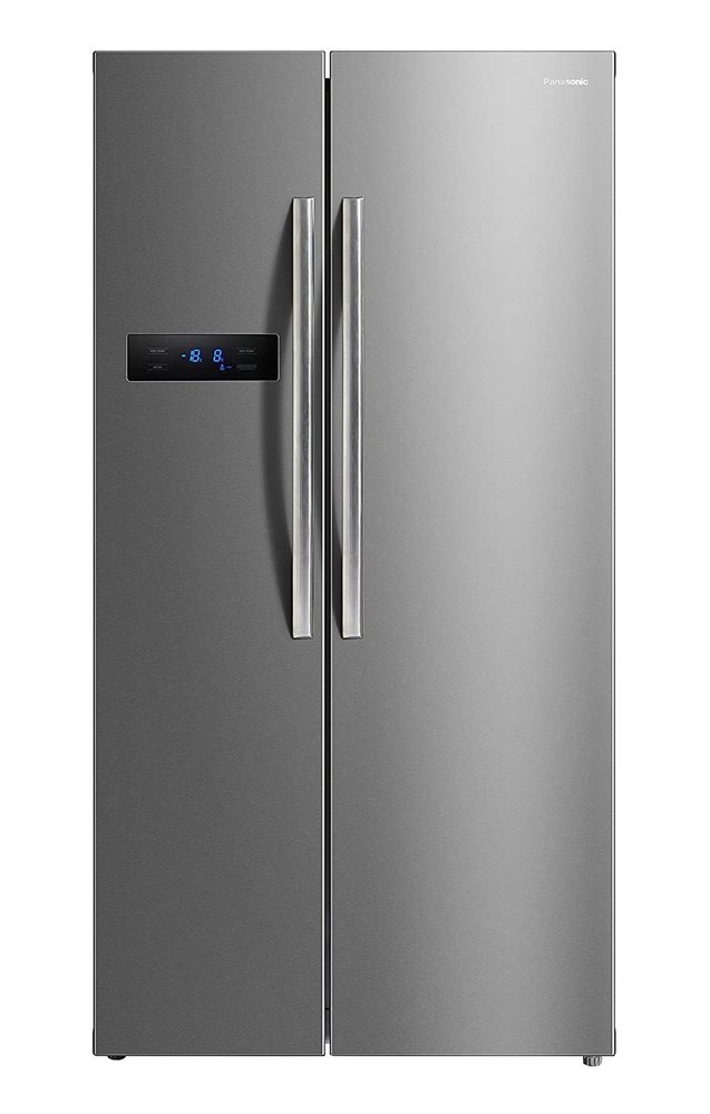 Gray Direct Cool Panasonic Double Door Refrigerator, Capacity: 1 Ton