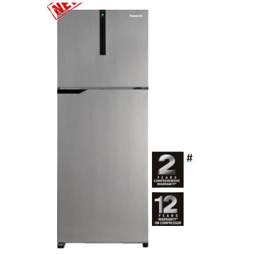 Panasonic NR-BG341VSS3 Double Door Refrigerator, 307 L