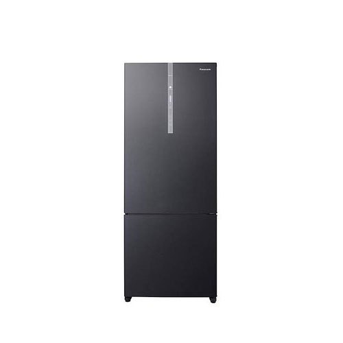 3 Star Glass Black Panasonic Double Door Refrigerator, Model Name/Number: NR-BX468XGX3, Capacity: 450 Litre