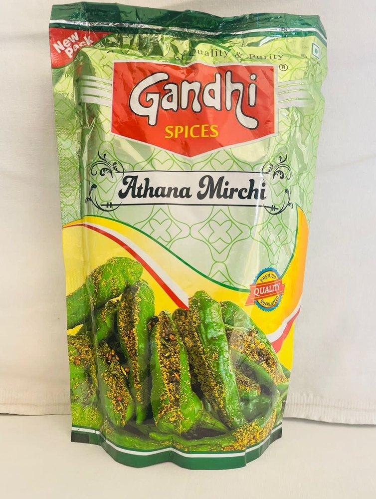 Gandhi Green Athana Mirchi Pickle, Packaging Type: Packet, Packaging Size: 400 Gm