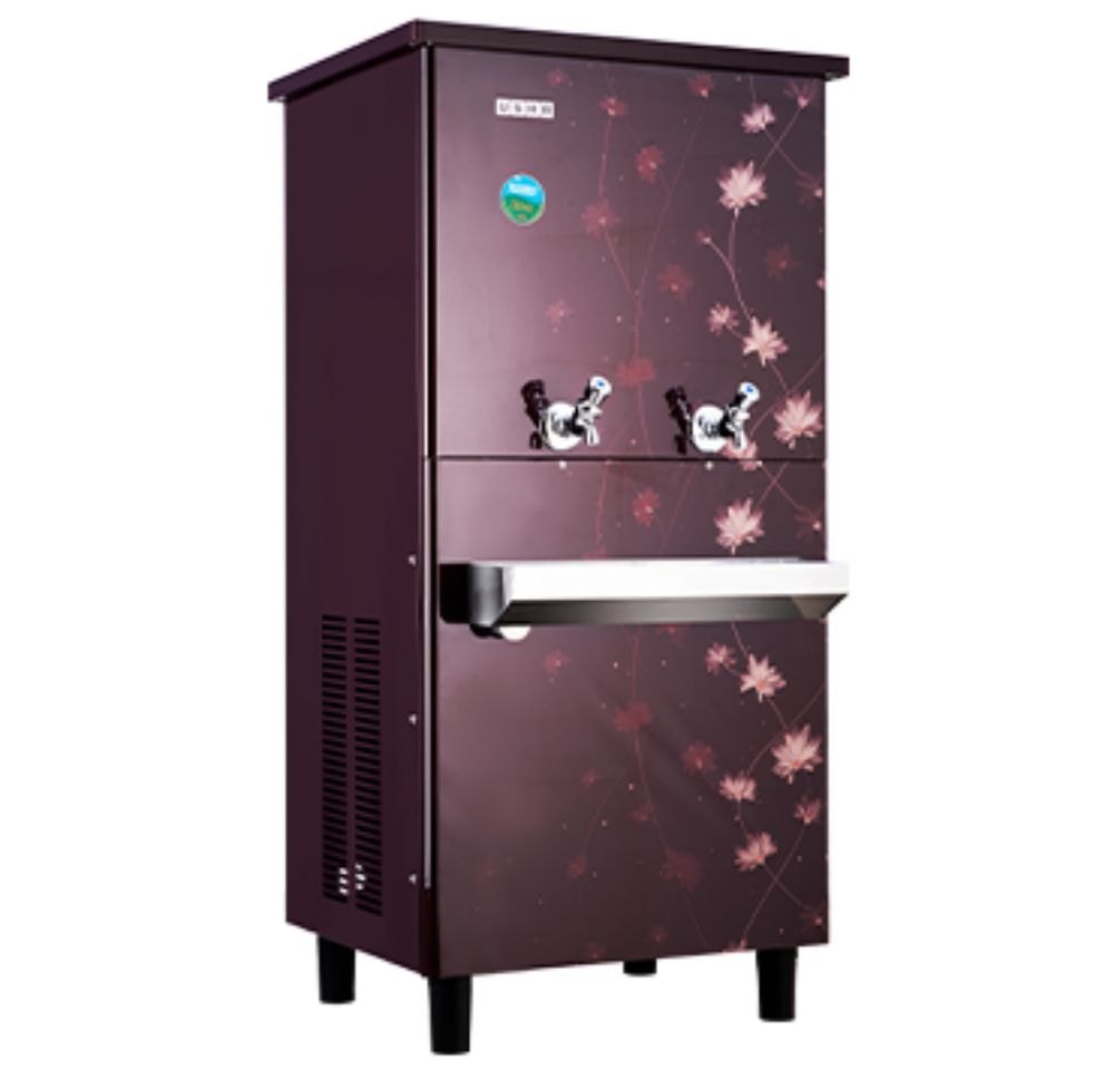 Usha 4080G VCM Water Cooler, Dimensions: 590 X 490 X 1200mm, Number Of Taps: 2