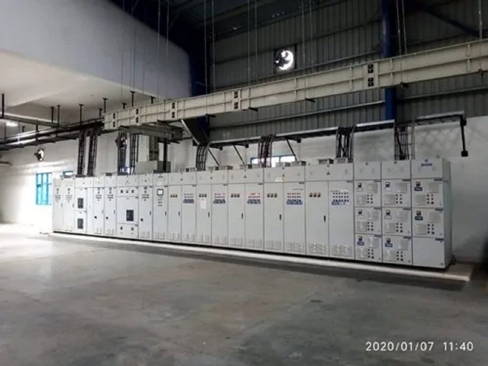 Three Phase 415 V Industrial Refrigeration HVAC Electrical Panel Plant