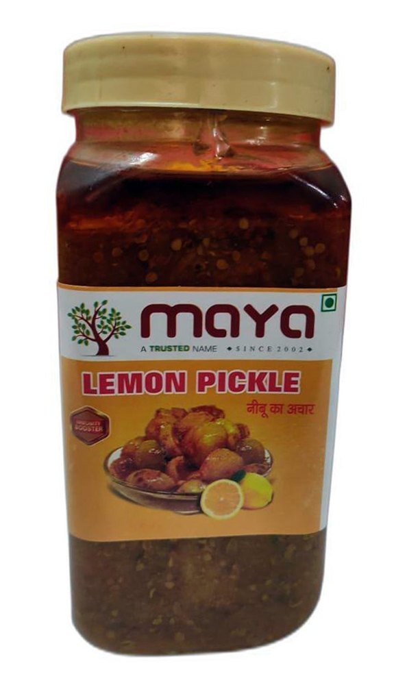 500g Maya Lemon Pickle, Packaging Type: Jar