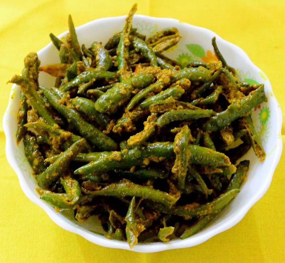 Dry Or Gravy Uttar Pradesh Fresh Green Chilli Pickles img