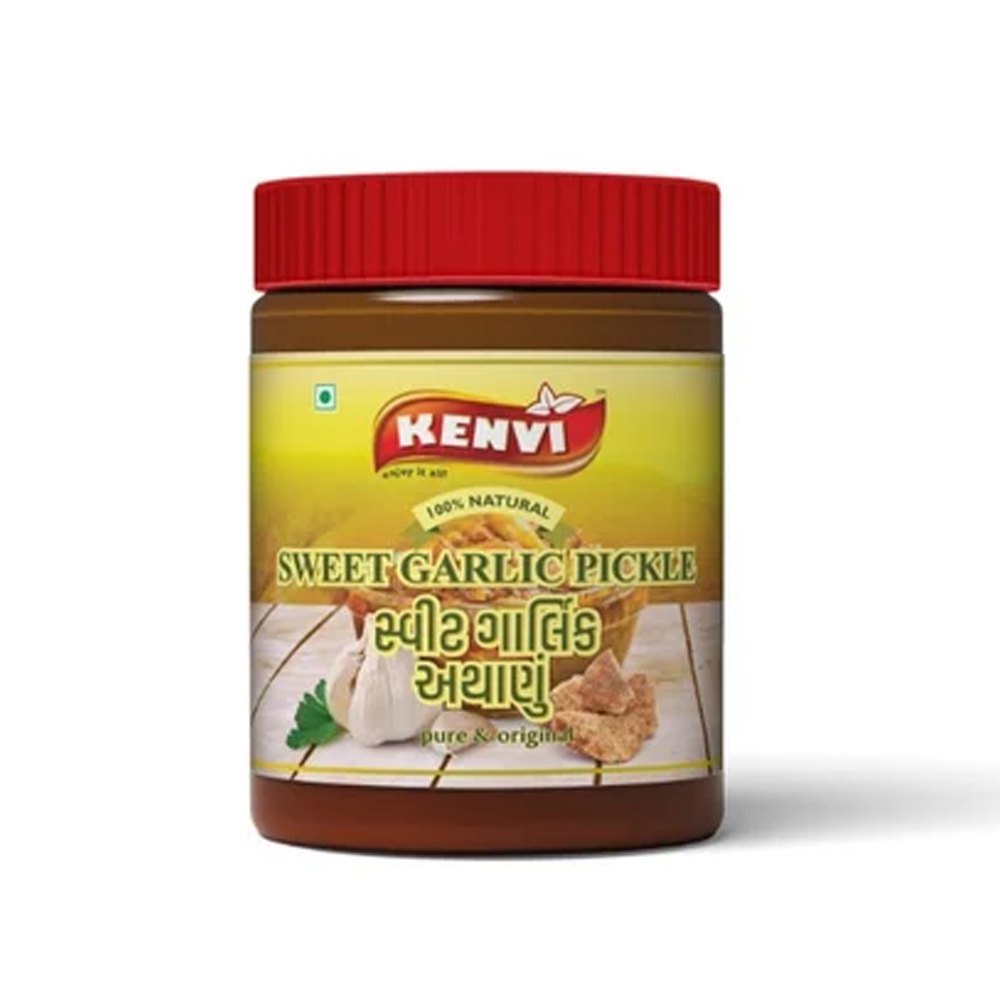 Kenvi 400g Sweet Garlic Pickle, Packaging Type: Jar, Weight: 450g