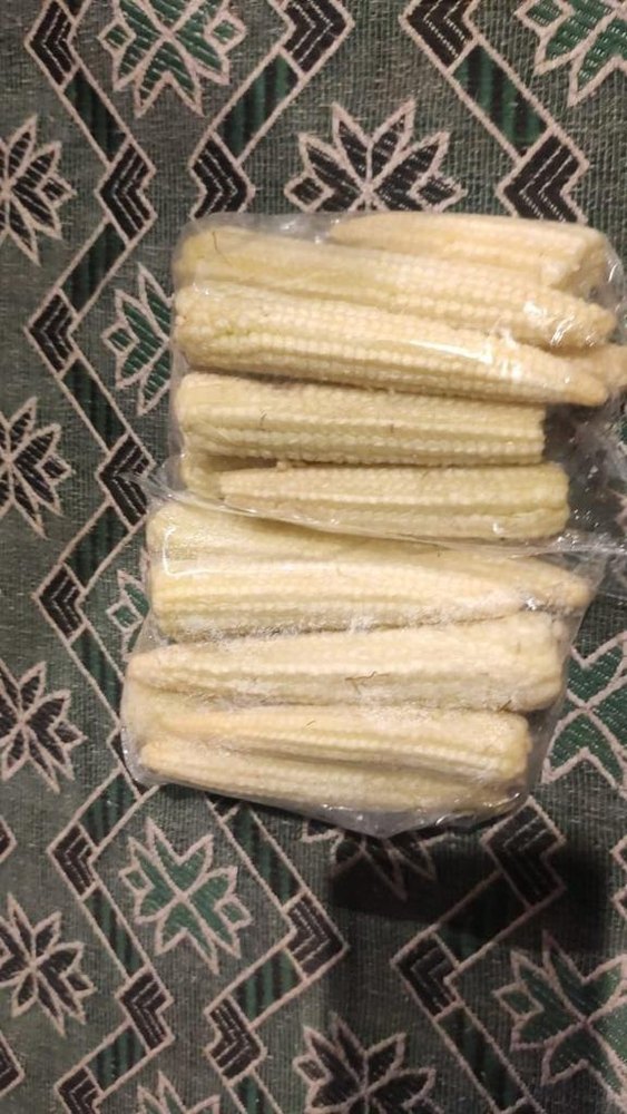 A Grade Yellow Fresh Baby Corn, Packaging Size: 200gms