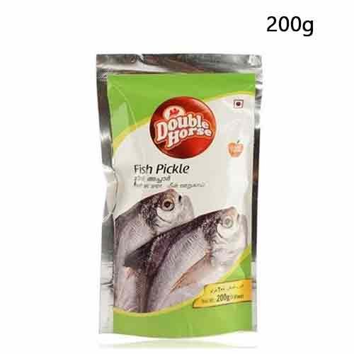 Double Horse Fish Pickles, Packaging Type: Pouch, Packaging Size: 200 Gm