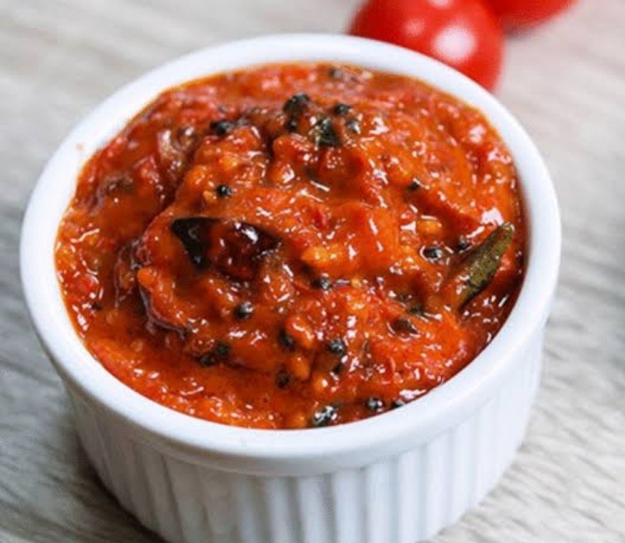 Spicy Tomato Pickle, Packaging Type: Glass Jar, Packaging Size: 500 Kg img