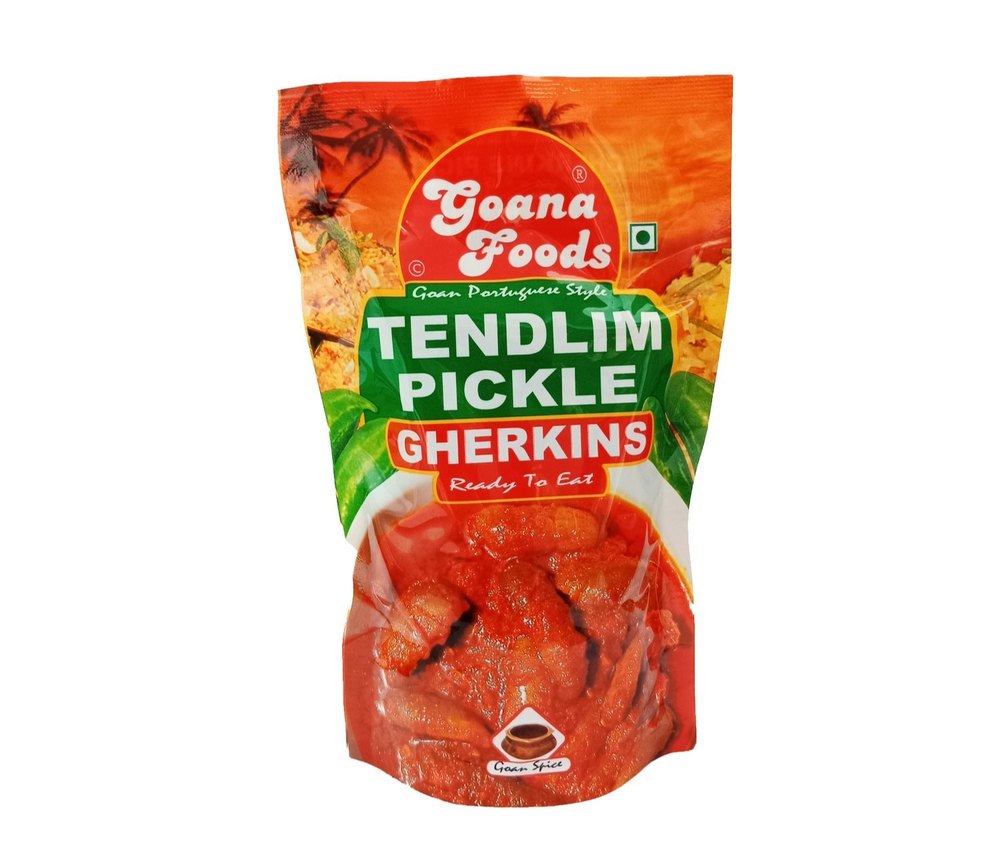 Goana Foods Tendlim Pickle - Gherkins - Ready to Eat - 200 Grams