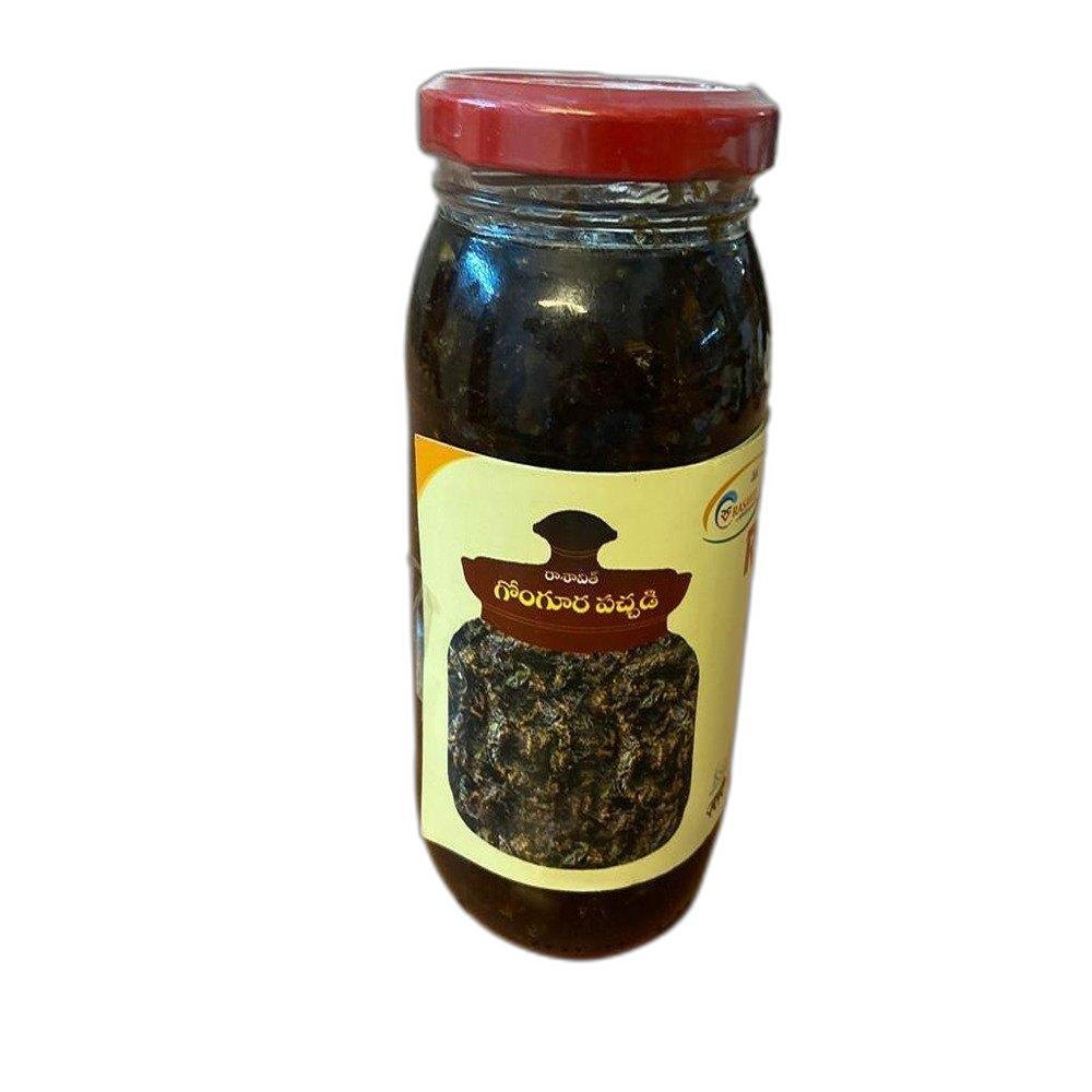 Rasavit Spicy 250gm Gongura Pickel, Packaging Type: Jar