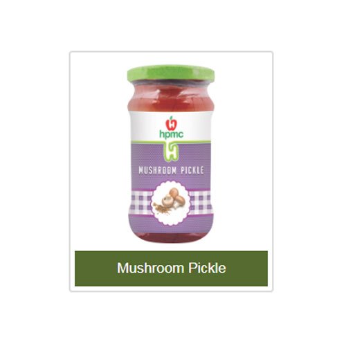 HPMC Mushroom Pickle, Packaging Type: Jar, Packaging Size: 500 Gram