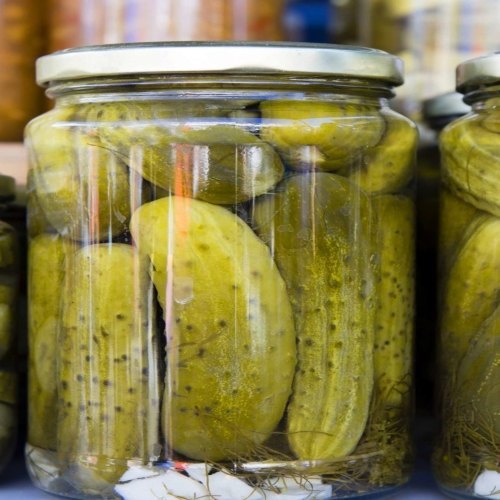 Spicy Organic Pickled Cucumber