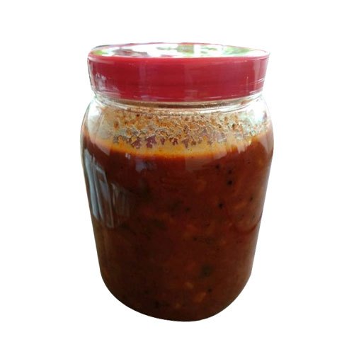 Mango Pulp Spicy Organic Mango Pickle, Packaging Size: 500 gram, Packaging Type: Jar