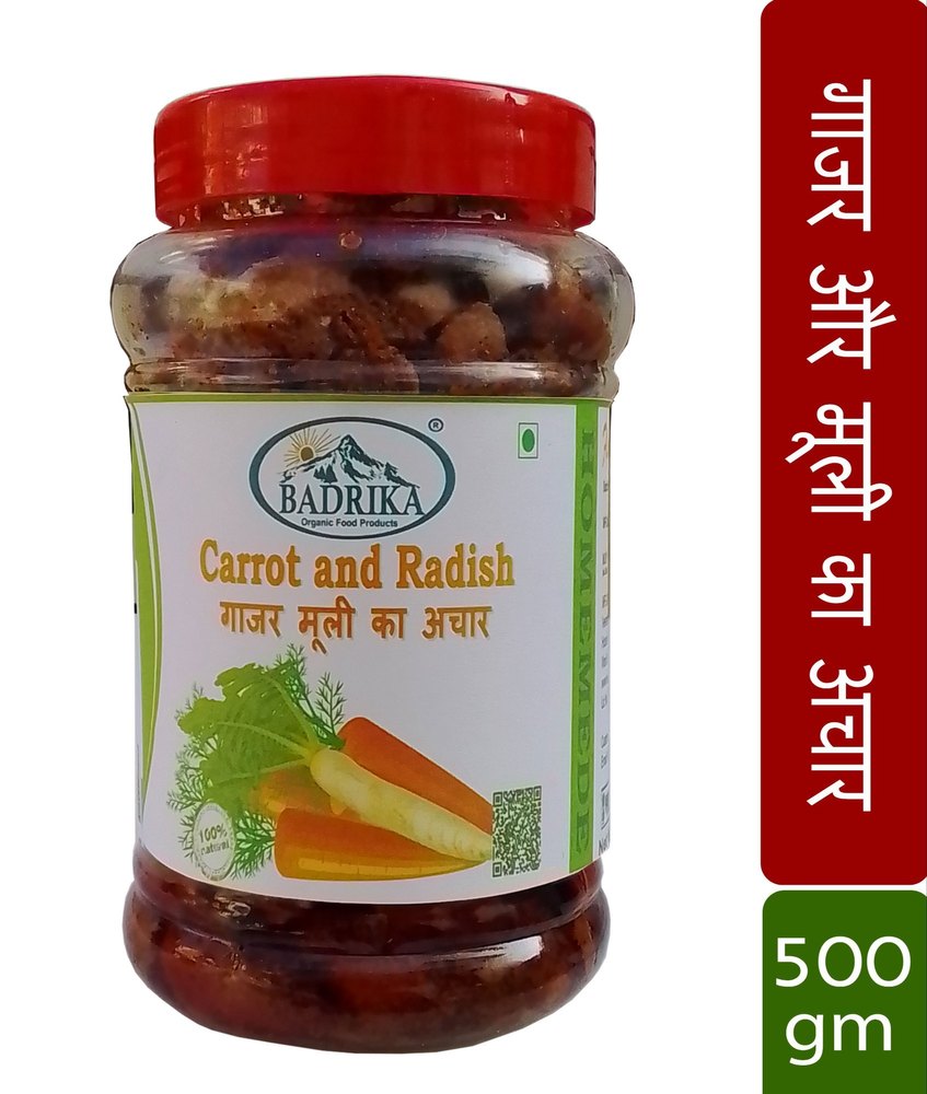 Badrika Pure Natural Home-made Redish and Carrot Pickle 500g img