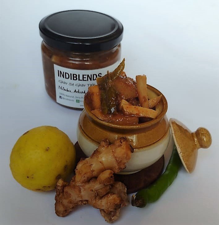 Sour and Spicy Lemon Ginger Chilli Pickle img