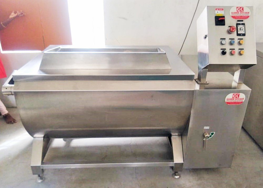 Chemicals Vegetable Washer, 100 Kg/hr