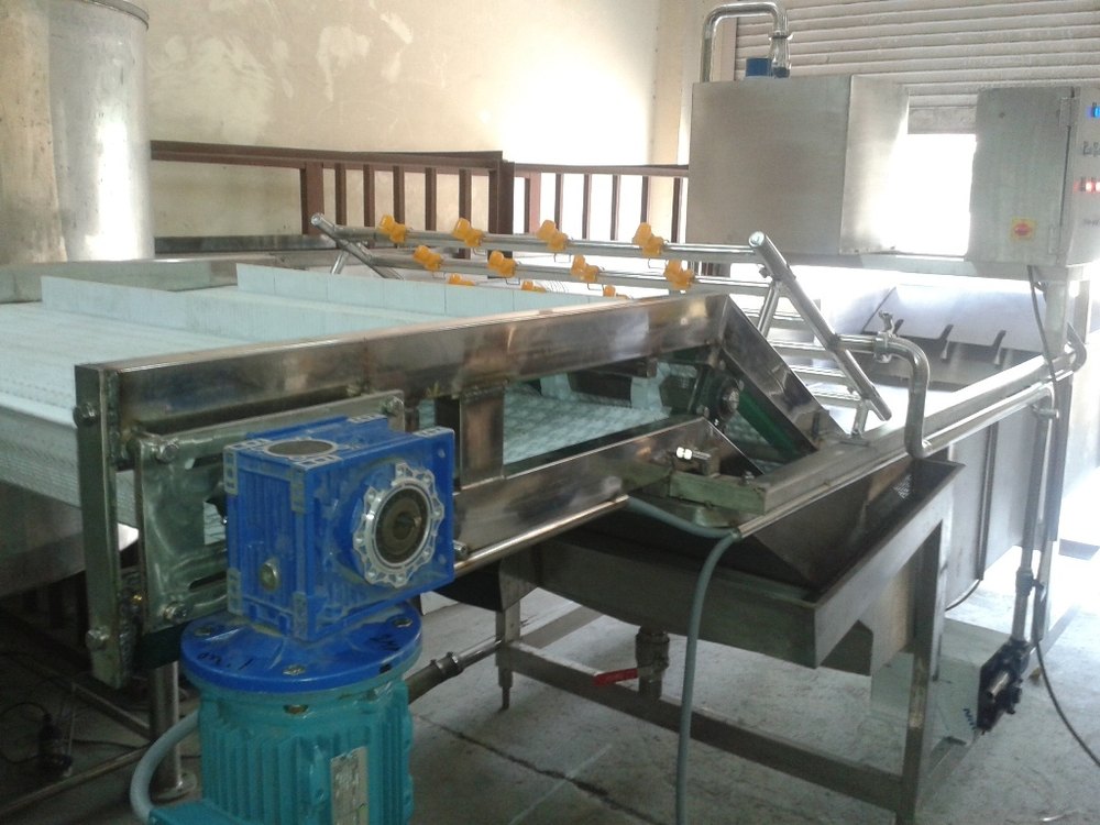 For Industrial Continuous Type Multifunctional Fruit Washer