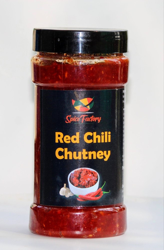 Spicefactory Bottle Red Chili Chutney, Garlic img