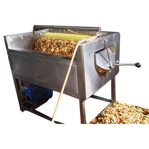 For Industrial Batch Type Turmeric, Haldi Washing And Peeling Machine, 50-250 kg Per Hr