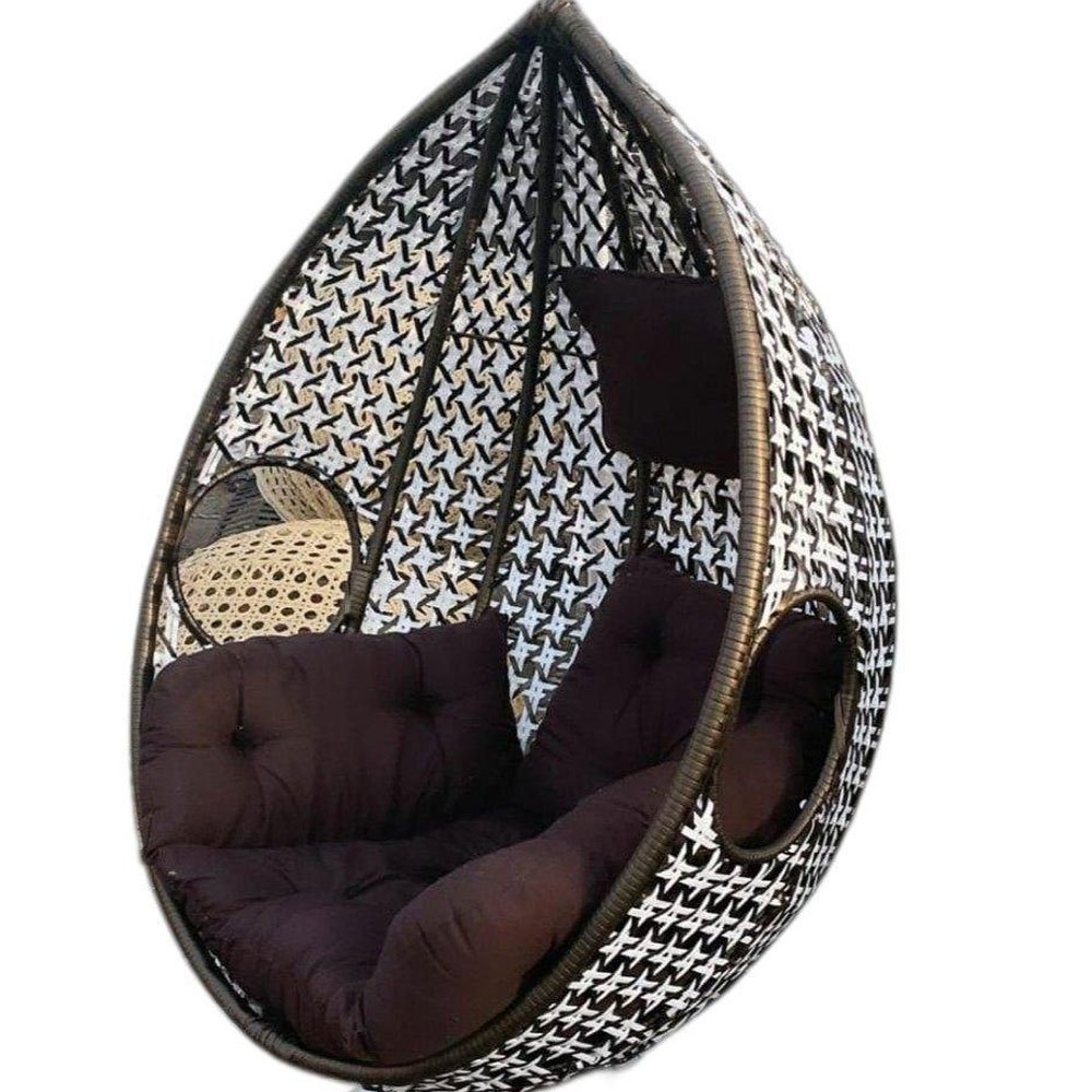 Modern 1 Seater Polyester Bamboo Swing