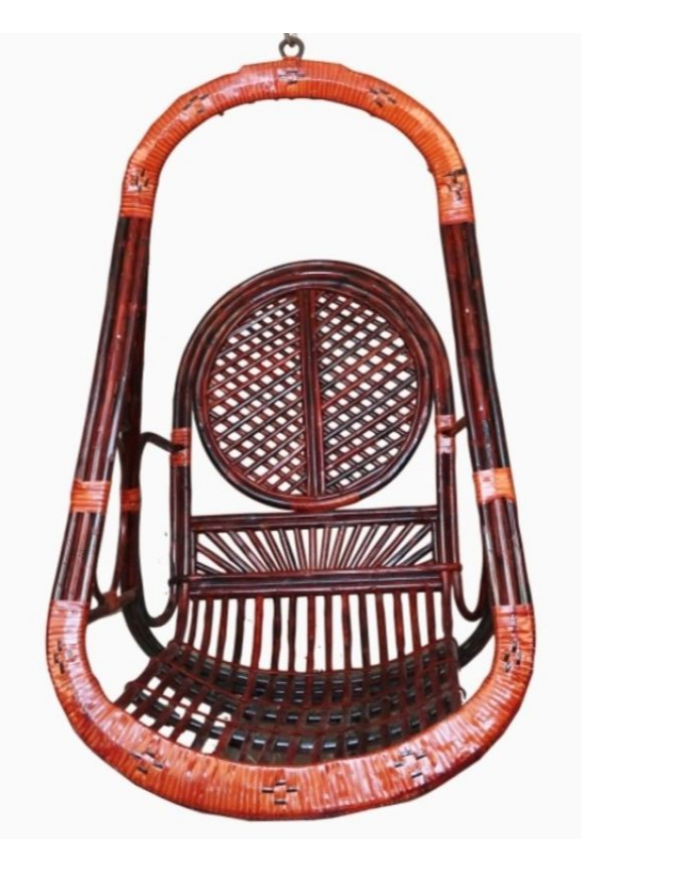 D Red Netar Wood Single Jhula, Size: L27 X W30 X H45 Inch