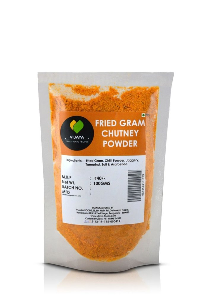 Vijaya 100 Gms Fried Gram Chutney Powder