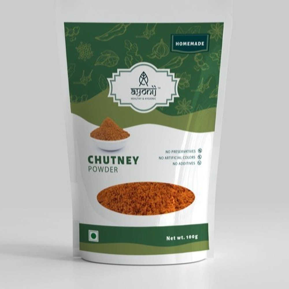 Packet Ayonij Vegetable Chutney Powder, 100 Gm