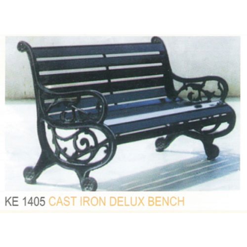 PI 1405 Cast Iron Deluxe Garden Bench