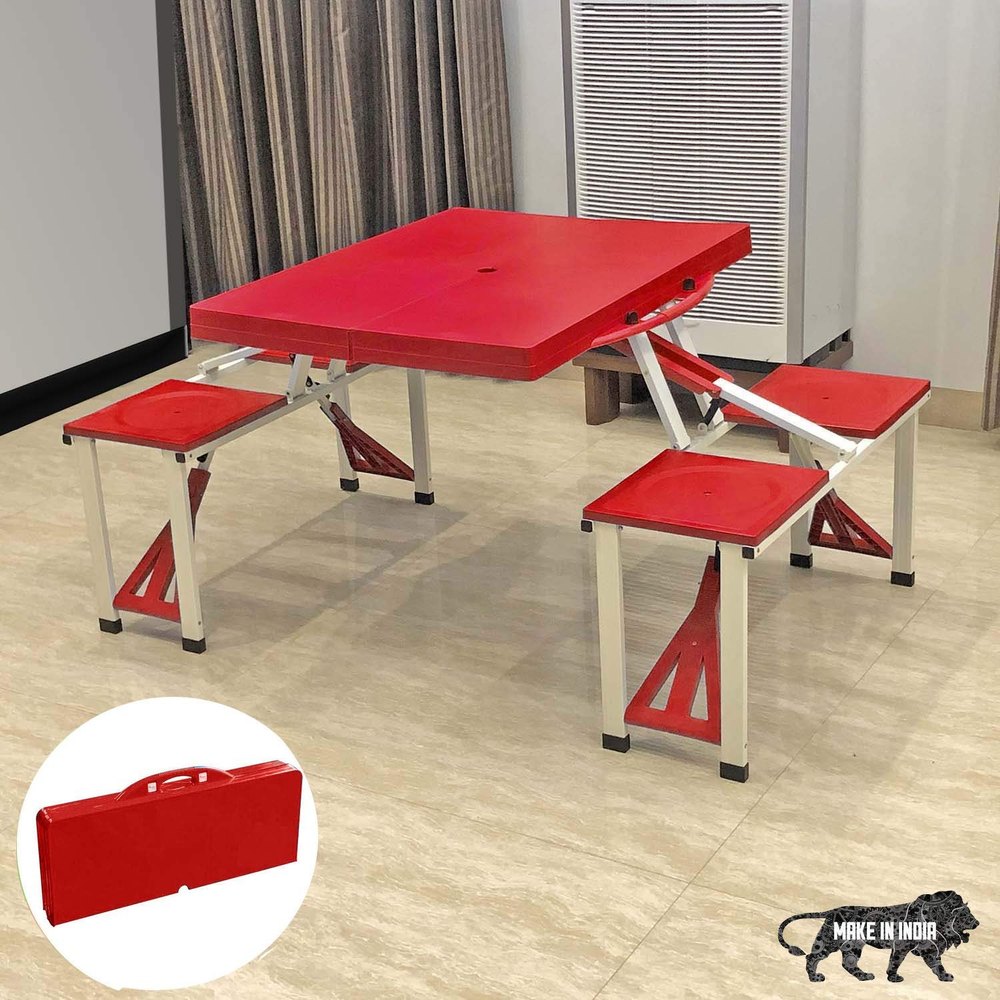 Metal Multipurpose Portable Picnic Table, For Home