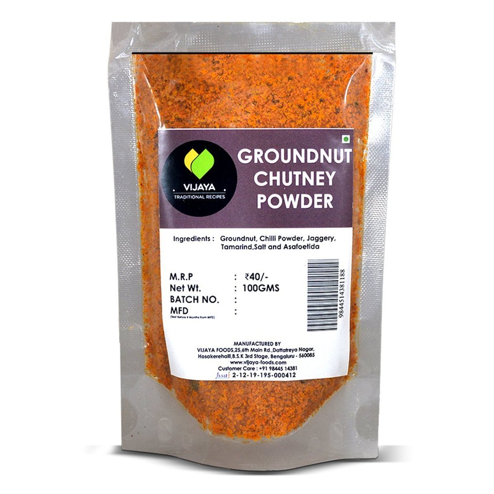 Vijaya Groundnut Chutney Powder