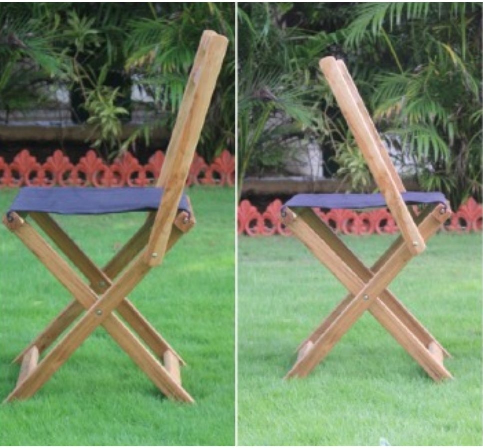 Ajay Exim Weight: 10-30 kg Wooden Folding Chair