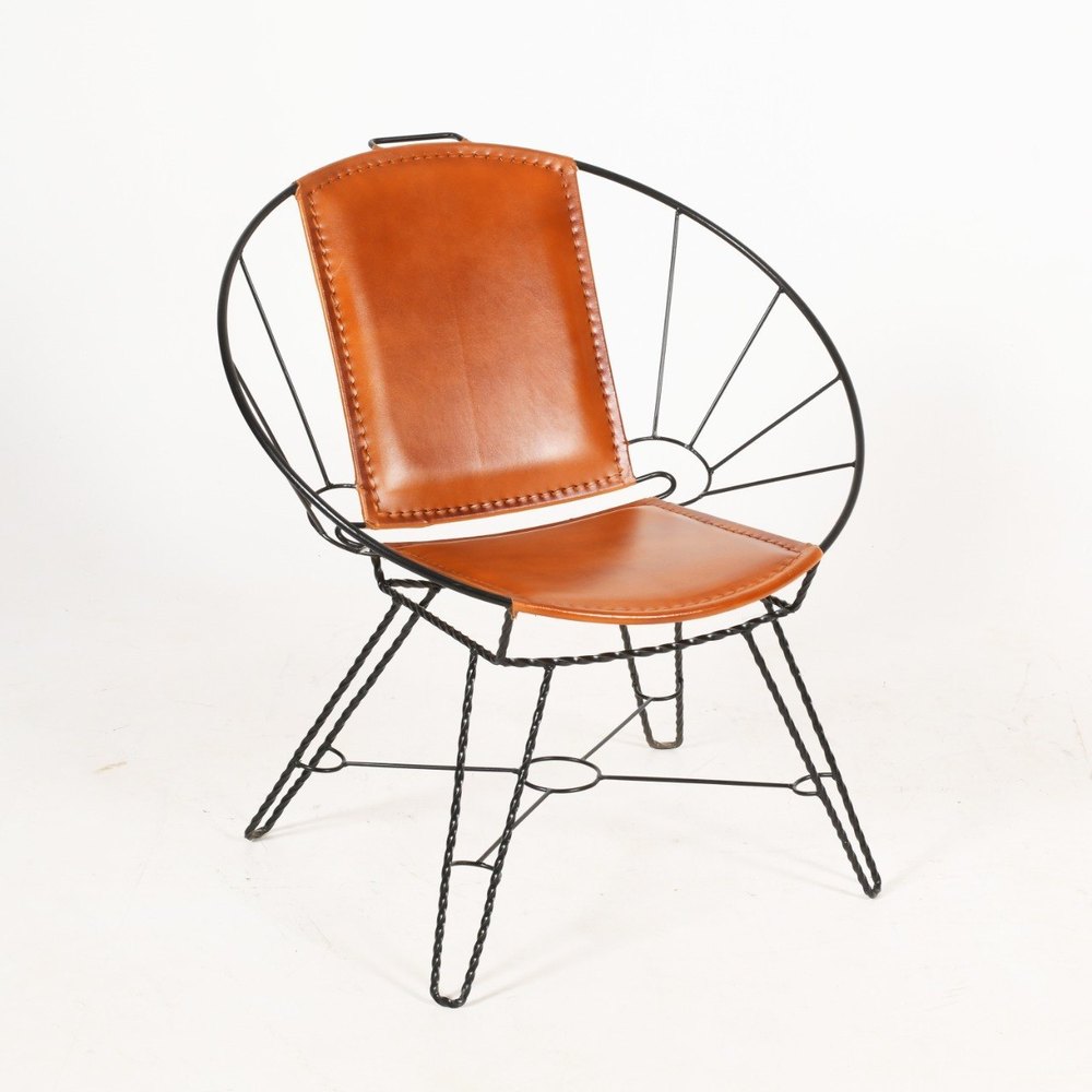 Iron Garden Chair, For Hotel, Without Armrest